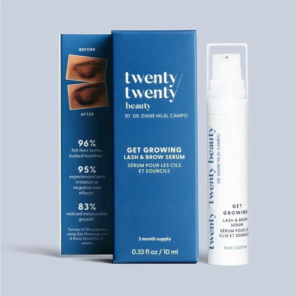 Twenty Twenty Beauty Lash & Brow Serum brand new in box 3 month supply